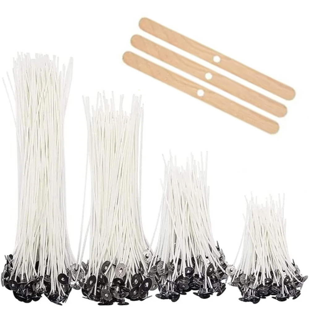 53pcs Candle Wicks Holder Waxe - Soy Wax Flake 评论和价格
