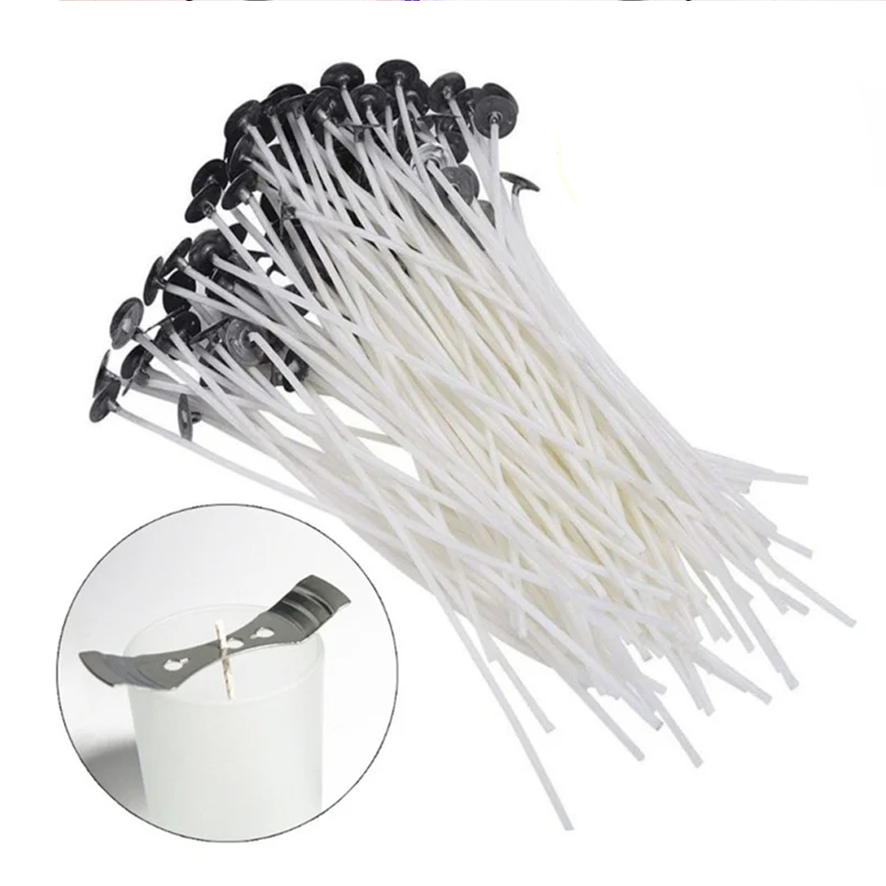 53pcs Candle Wicks Holder Waxe - Soy Wax Flake 评论和价格