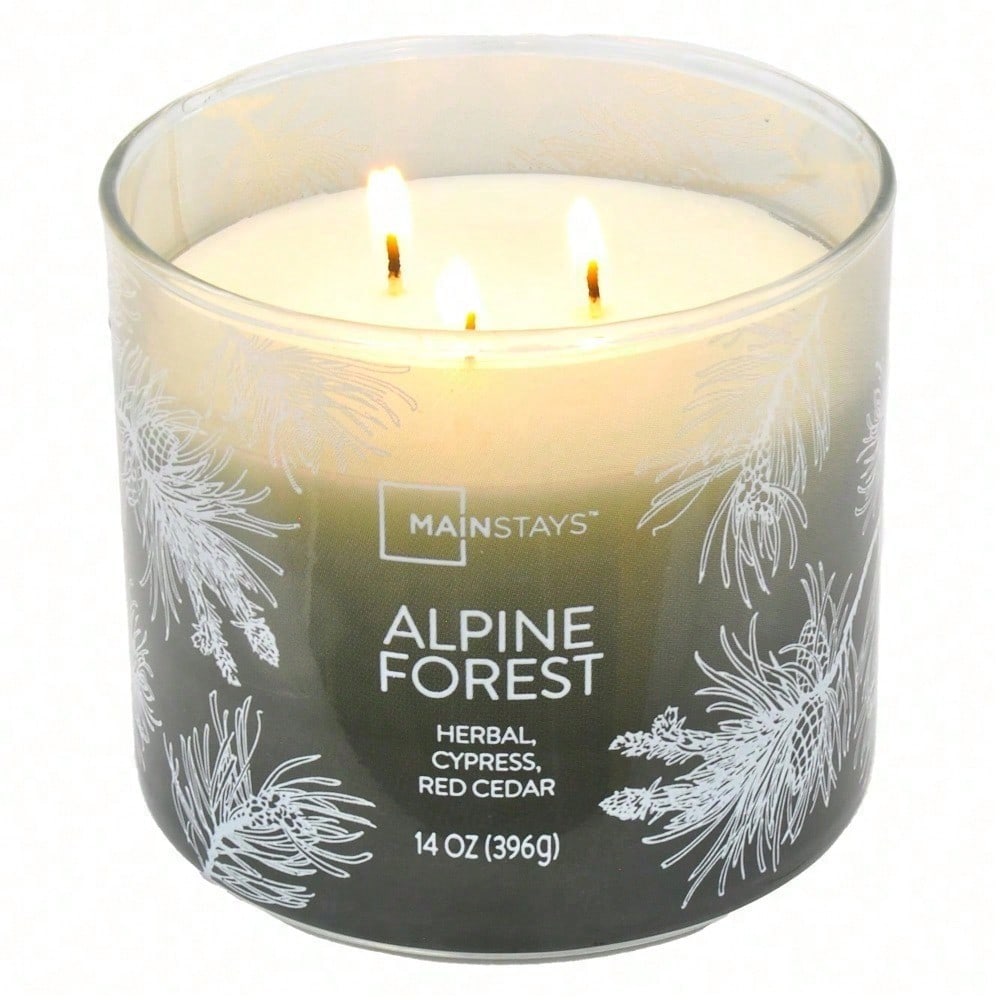 3-Wick Ombre Wrapped Alpine Fo - Home Fragrance Aromatherapy 评论和价格
