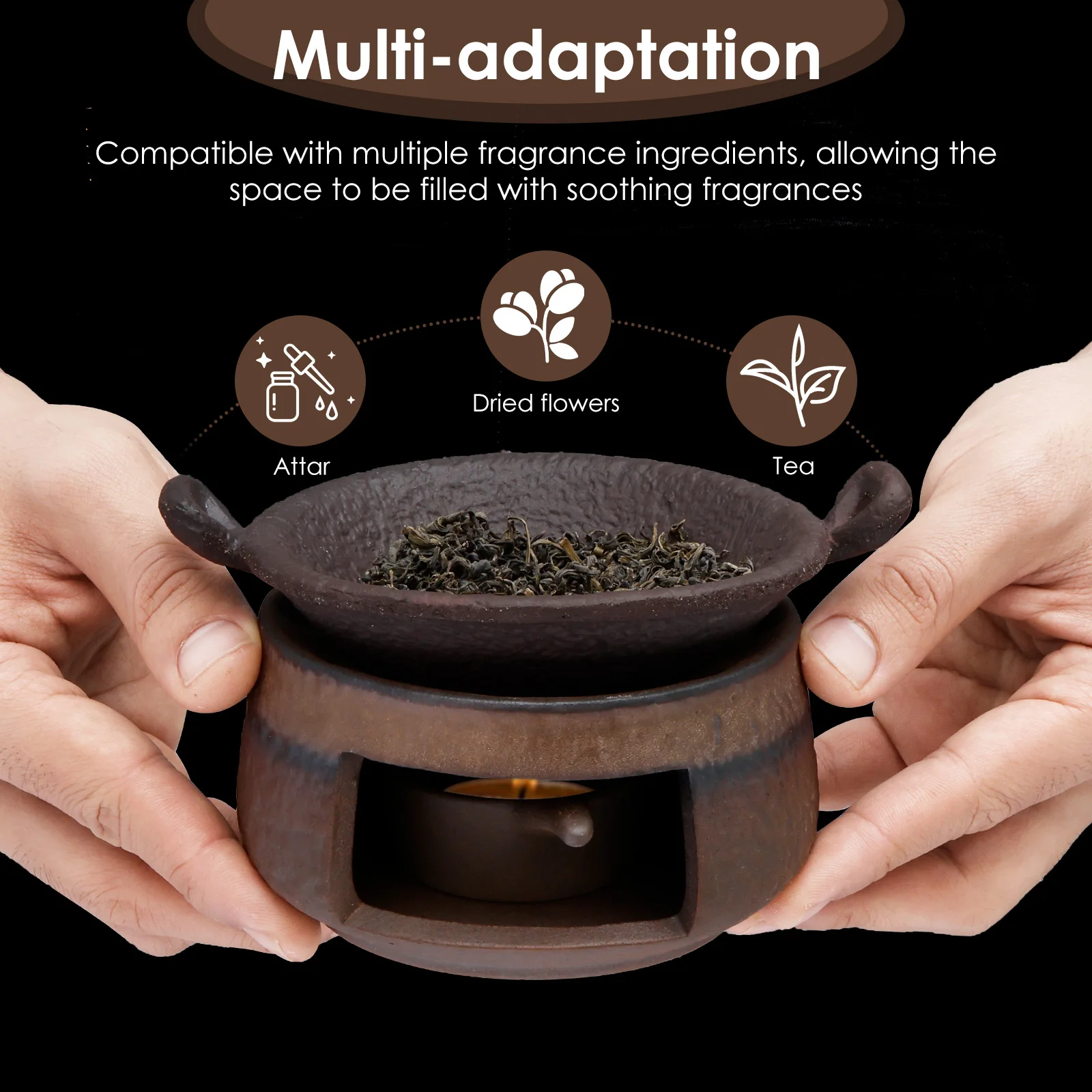 Ceramic Aromatherapy Stove Ess - Home Fragrance Set 评论和价格