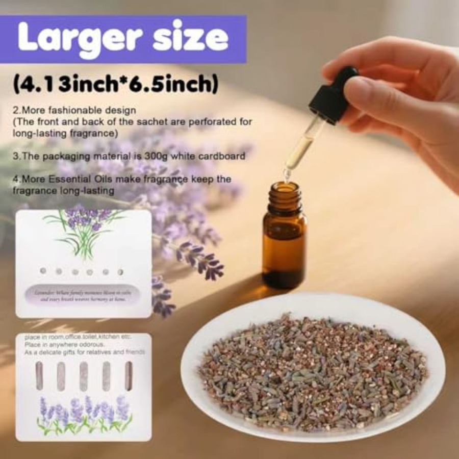 Aryiten 8 Packs Large Linen Sc - Home Fragrance Large 评论和价格