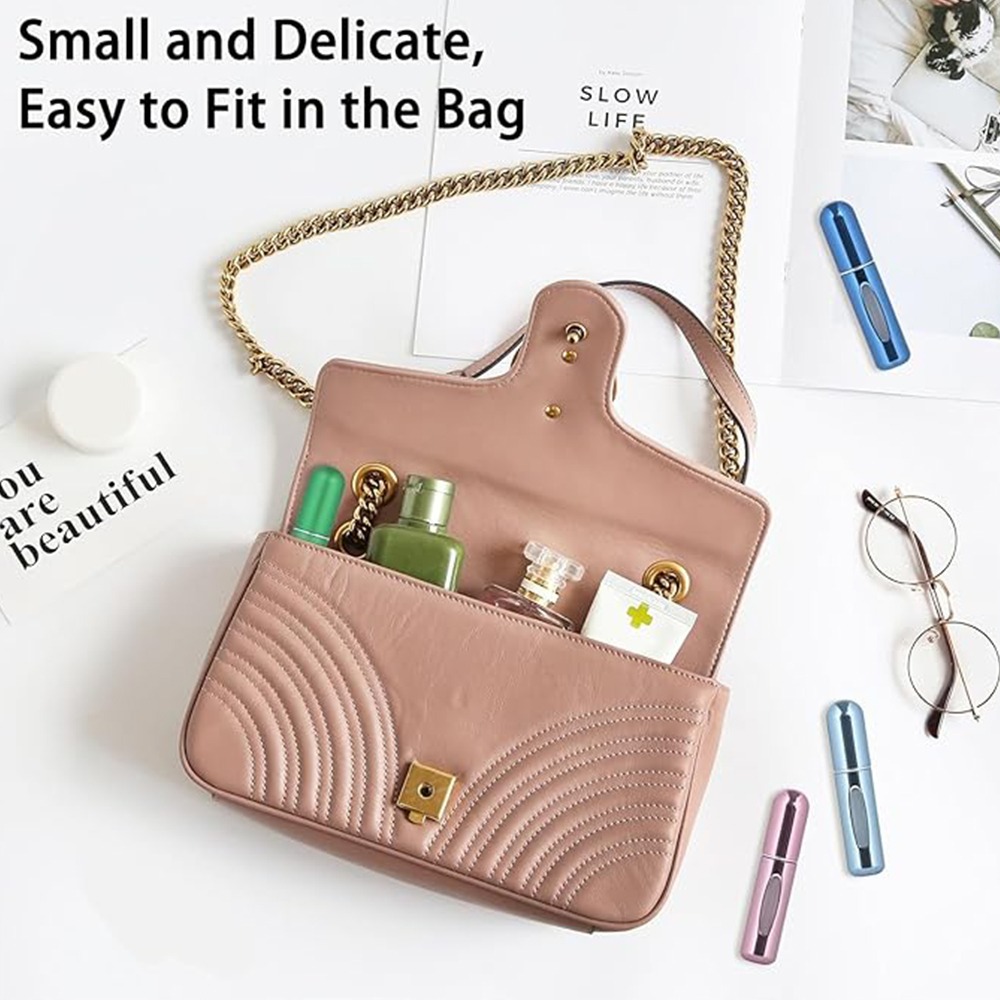 5Pcs Gift Packaged 5ml Refilla - Perfume Atomizer Travel 评论和价格