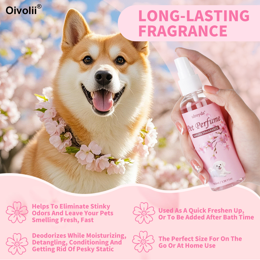 Sakura Pet Perfume Spray Long  - Home Fragrance Room Spray 评论和价格